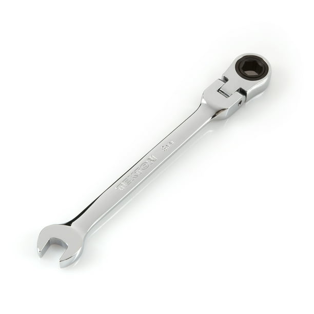 TEKTON WRN57108 Flex-Head Ratcheting Combination Wrench 8 mm 